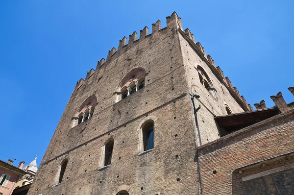 Palazzo di Re Enzo. Bologna. Emilia-Romagna. Italia . — Foto Stock