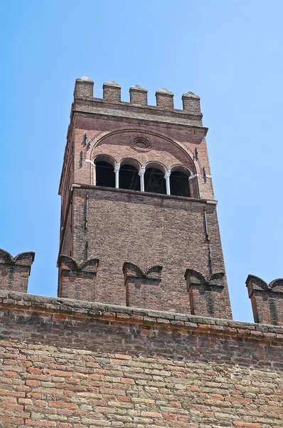 Arengo Turm. Bologna. Emilia-Romagna. Italien. — Stockfoto