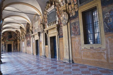 archiginnasio Bologna. Emilia-Romagna. İtalya.