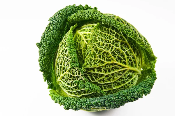 stock image Savoy cabbage.