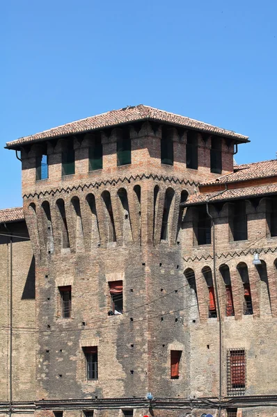 Accursio palác. Boloňa. Emilia-Romagna. Itálie. — Stock fotografie