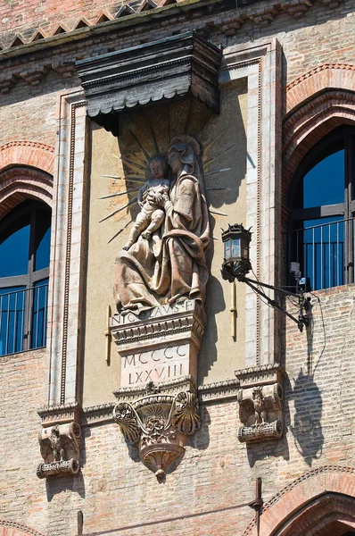 Accursio palace. Bologna. Emilia-Romagna. Italien. — Stockfoto