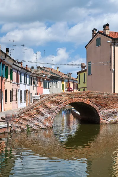 Sisti Bridge. Comacchio. Emilie-Romagne. Italie . — Photo