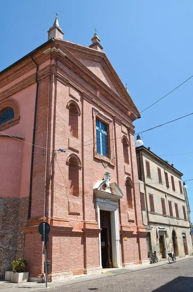 Iglesia del Rosario. Comacchio. Emilia-Romaña. Italia . — Foto de Stock