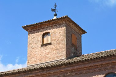 tura Sarayı. Comacchio. Emilia-Romagna. İtalya.