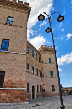 mesola Kalesi. Emilia-Romagna. İtalya.