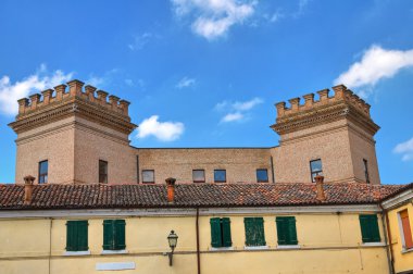 mesola Kalesi. Emilia-Romagna. İtalya.