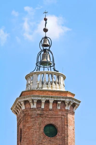 Torre do relógio. Comacchio. Emilia-Romagna. Itália . — Fotografia de Stock