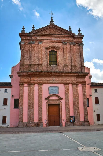 Kostel Narození Panny Marie. Mesola. Emilia-Romagna. Itálie. — Stock fotografie
