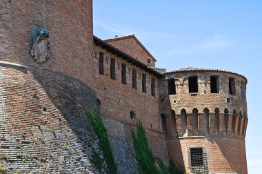 Sforza Kalesi. Dozza. Emilia-Romagna. İtalya.