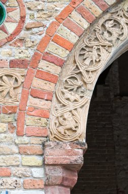 pomposa Manastırı. codigoro. Emilia-Romagna. İtalya.