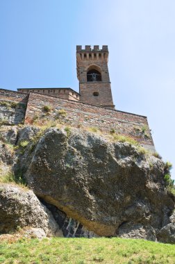 Saat Kulesi. Brisighella. Emilia-Romagna. İtalya.