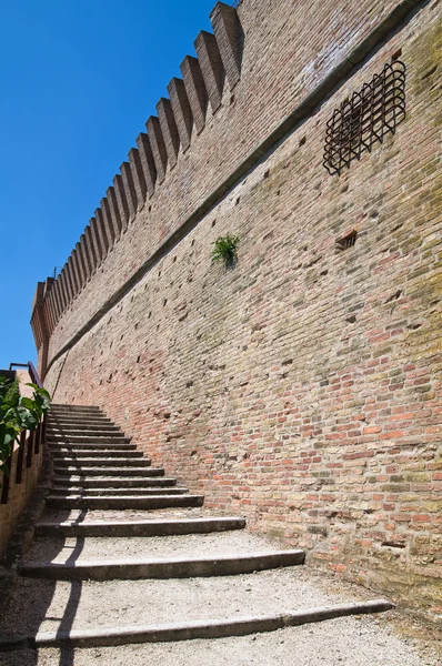 Venetian Fortress. Brisighella. Emilia-Romagna. Italy. — Stock Photo, Image