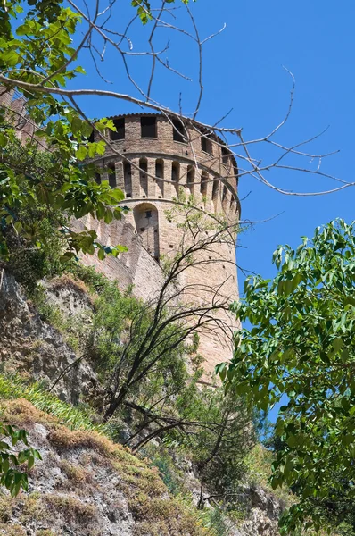 Venetianska fästningen. Brisighella. Emilia-Romagna. Italien. — Stockfoto