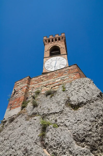 Torre do relógio. Brisighella. Emilia-Romagna. Itália . — Fotografia de Stock