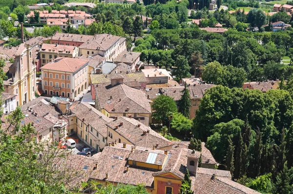 Brisighella panoramik manzaralı. Emilia-Romagna. İtalya. — Stok fotoğraf