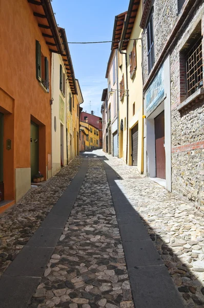 小巷。· 道斯。艾米利亚-罗马涅。意大利. — 图库照片