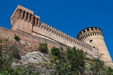 Venedik Kalesi. Brisighella. Emilia-Romagna. İtalya.