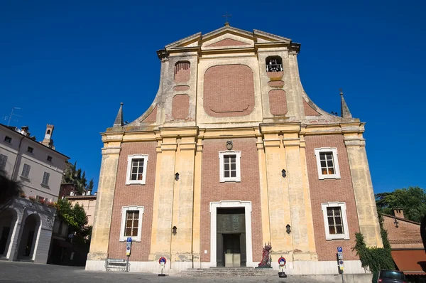 Collegiate church i brisighella. Emilia-Romagna. Italien. — Stockfoto
