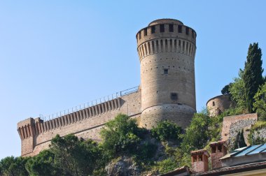 Venedik Kalesi. Brisighella. Emilia-Romagna. İtalya.