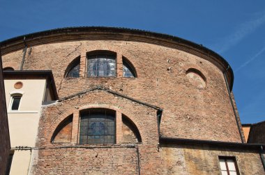 Kilise st. Carlo. Ferrara. Emilia-Romagna. İtalya.