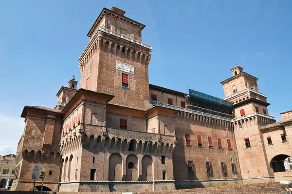 estense Kalesi. Ferrara. Emilia-Romagna. İtalya.