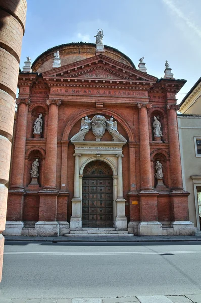 세인트 카를로의 교회입니다. 페라라입니다. 에밀리 아 로마 냐입니다. 이탈리아. — 스톡 사진
