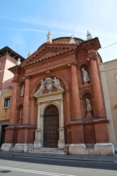 Kyrka Sankt carlo. Ferrara. Emilia-Romagna. Italien. — Stockfoto