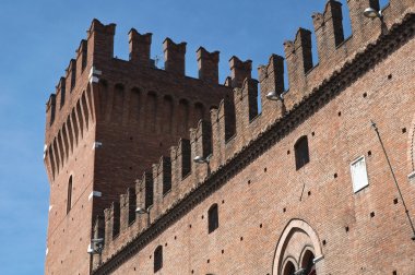 Belediye Binası. Ferrara. Emilia-Romagna. İtalya.