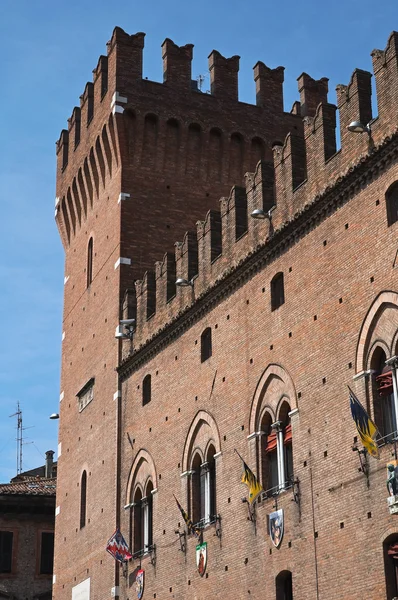 Stadhuis. Ferrara. Emilia-Romagna. Italië. — Stockfoto