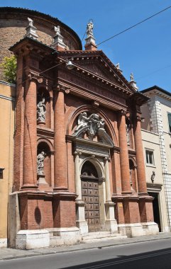 Church of St. Carlo. Ferrara. Emilia-Romagna. Italy. clipart