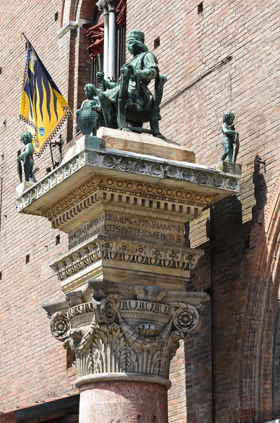 City Hall. Ferrara. Emilia-Romagna. Italy. — Stock Photo, Image