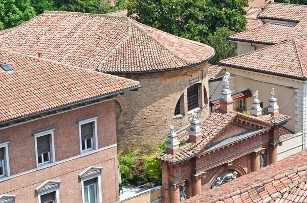 Kerk van st. carlo. Ferrara. Emilia-Romagna. Italië. — Stockfoto