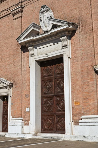 Kerk van de jezuïeten. Ferrara. Emilia-Romagna. Italië. — Stockfoto