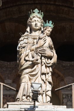 Cathedral st. George. Ferrara. Emilia-Romagna. İtalya.