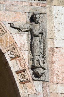 Cathedral st. George. Ferrara. Emilia-Romagna. İtalya.