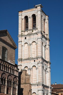 Cathedral st. George. Ferrara. Emilia-Romagna. İtalya.