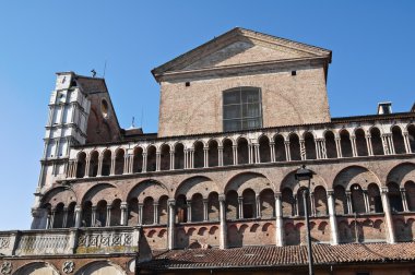 Cathedral st. George. Ferrara. Emilia-Romagna. İtalya.