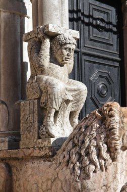 Cathedral st. George. Ferrara. Emilia-Romagna. İtalya.