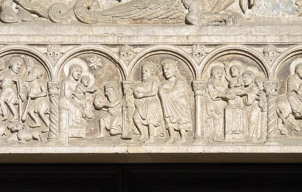 Catedral de San Jorge. Ferrara. Emilia-Romaña. Italia . —  Fotos de Stock