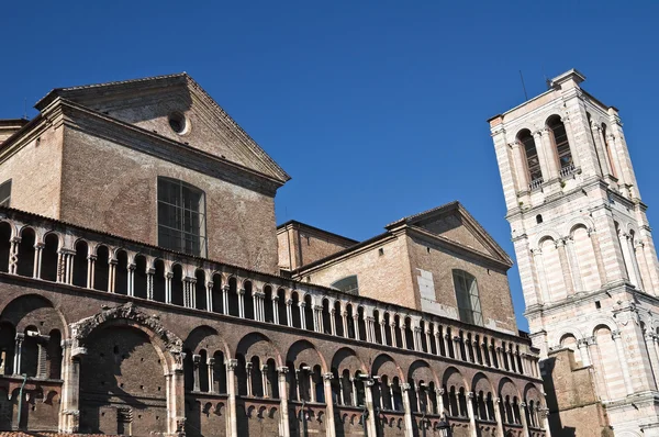 Cathedral st. George. Ferrara. Emilia-Romagna. İtalya. — Stok fotoğraf