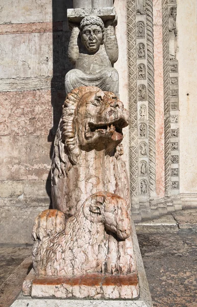 Cathedral of St. George. Ferrara. Emilia-Romagna. Italy. — Stock Photo, Image