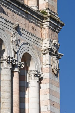 Ferrara Belltower Katedrali. Emilia-Romagna. Il takımın başına Italy.Nota: