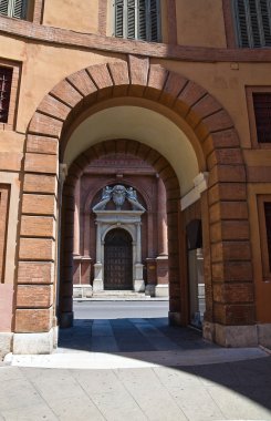 Rotunda Foschini. Ferrara. Emilia-Romagna. Il takımın başına Italy.Nota: