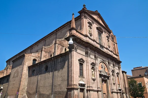 Kirche des hl. Domenico. Ferrara. Emilia-Romagna. Italien. — Stockfoto
