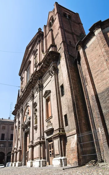 Kostel svatého domenico. Ferrara. Emilia-Romagna. Itálie. — Stock fotografie