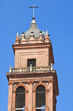 Aziz benedetto belltower Kilisesi. Ferrara. Emilia-Romagna. İtalya.