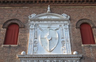 Schifanoia palace. Ferrara. Emilia-Romagna. İtalya.