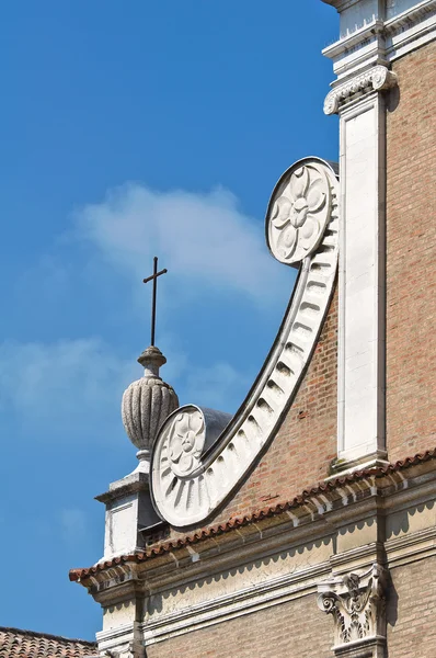 St.-Benedetto-Kirche. Ferrara. Emilia-Romagna. Italien. — Stockfoto