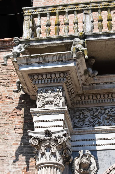 Prosperi sacrati 宫。费拉拉。艾米利亚-罗马涅。意大利. — 图库照片